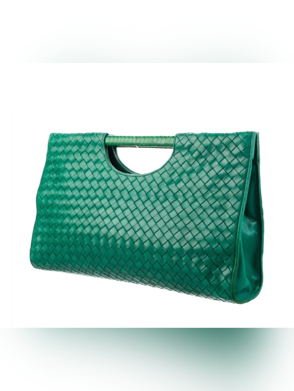Bottega Veneta Vintage 90s Intrecciato Nappa Frame Bag - Picture 2 of 14
